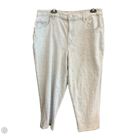 Capris By Lane Bryant In Blue Denim, Size: 14
