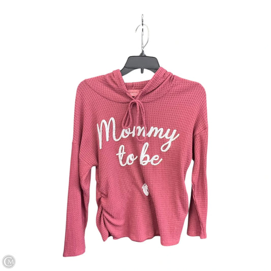 Maternity Top Long Sleeve By Rag Doll, Size: S