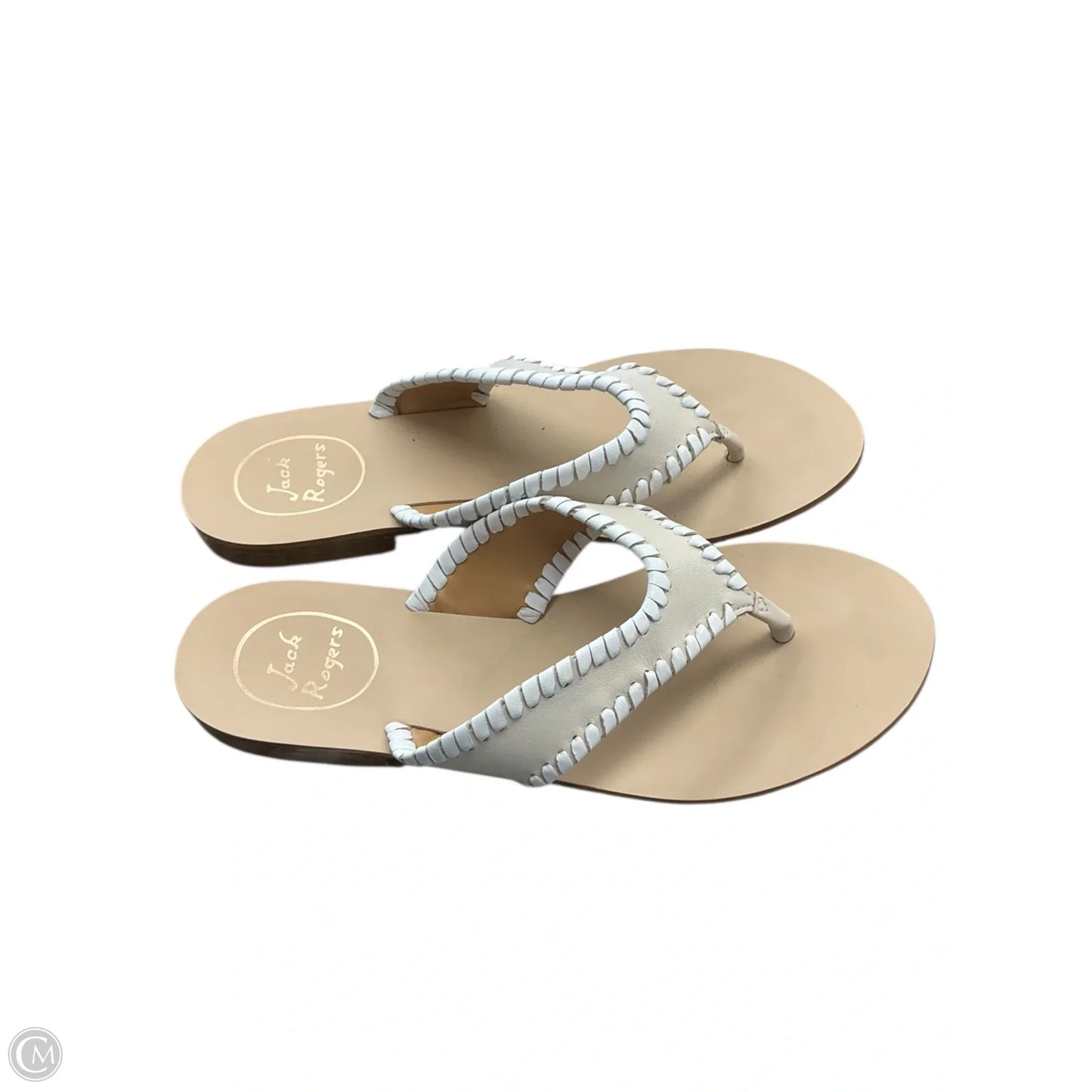 Sandals Flats By Jack Rogers In White, Size: 7