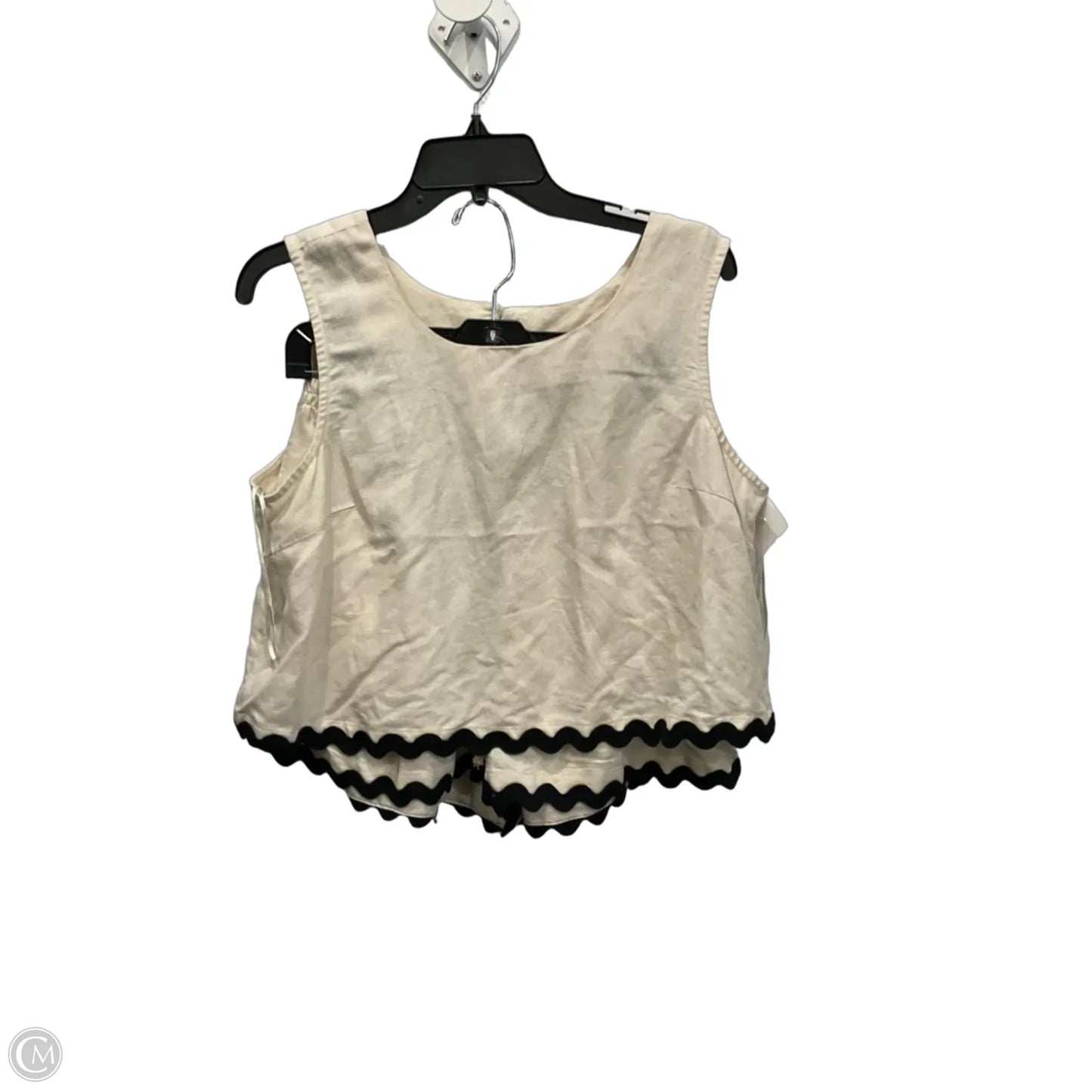 Shorts Set By Cmc In Cream, Size: L