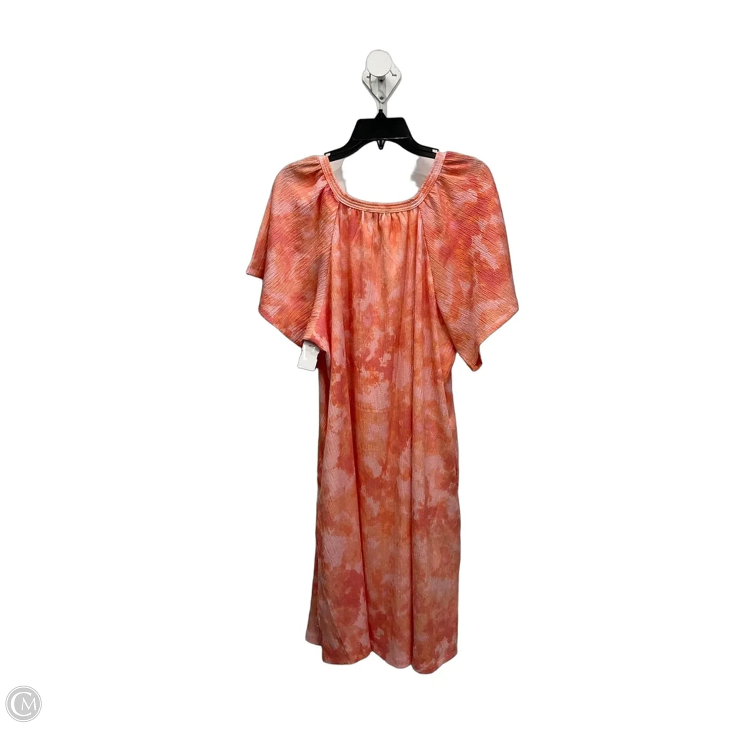 Dress Party Midi By Lane Bryant In Orange, Size: 18