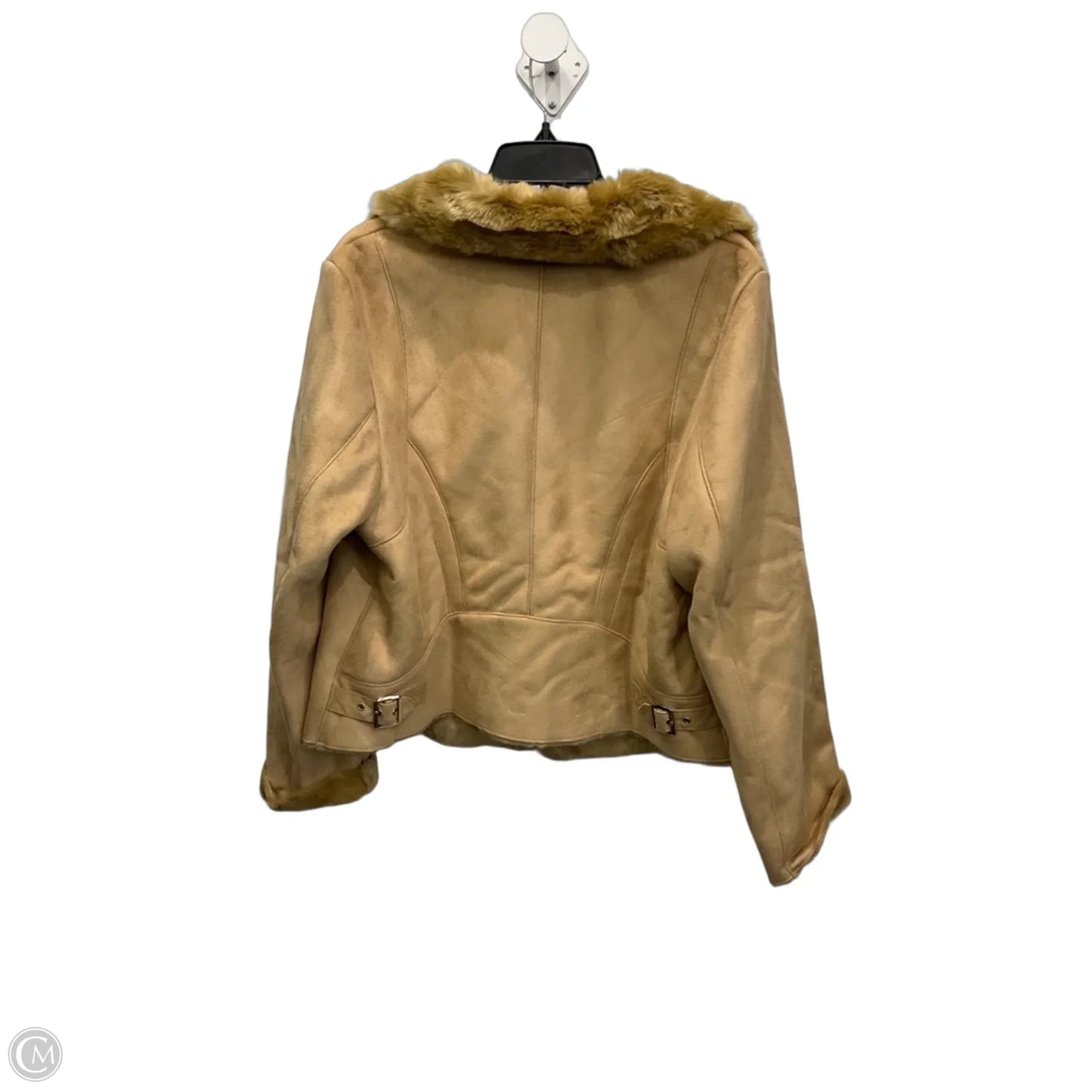 Coat Other By Chicos In Tan, Size: 3x