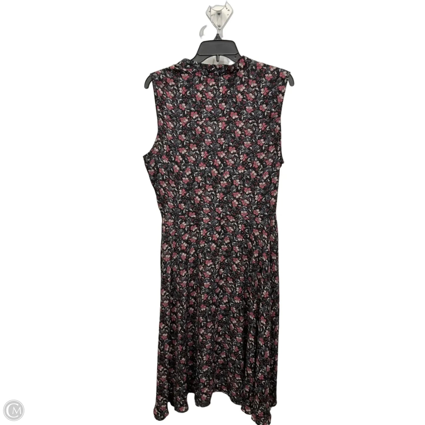 Dress Casual Midi By Nanette By Nanette Lepore In Floral Print, Size: Xl