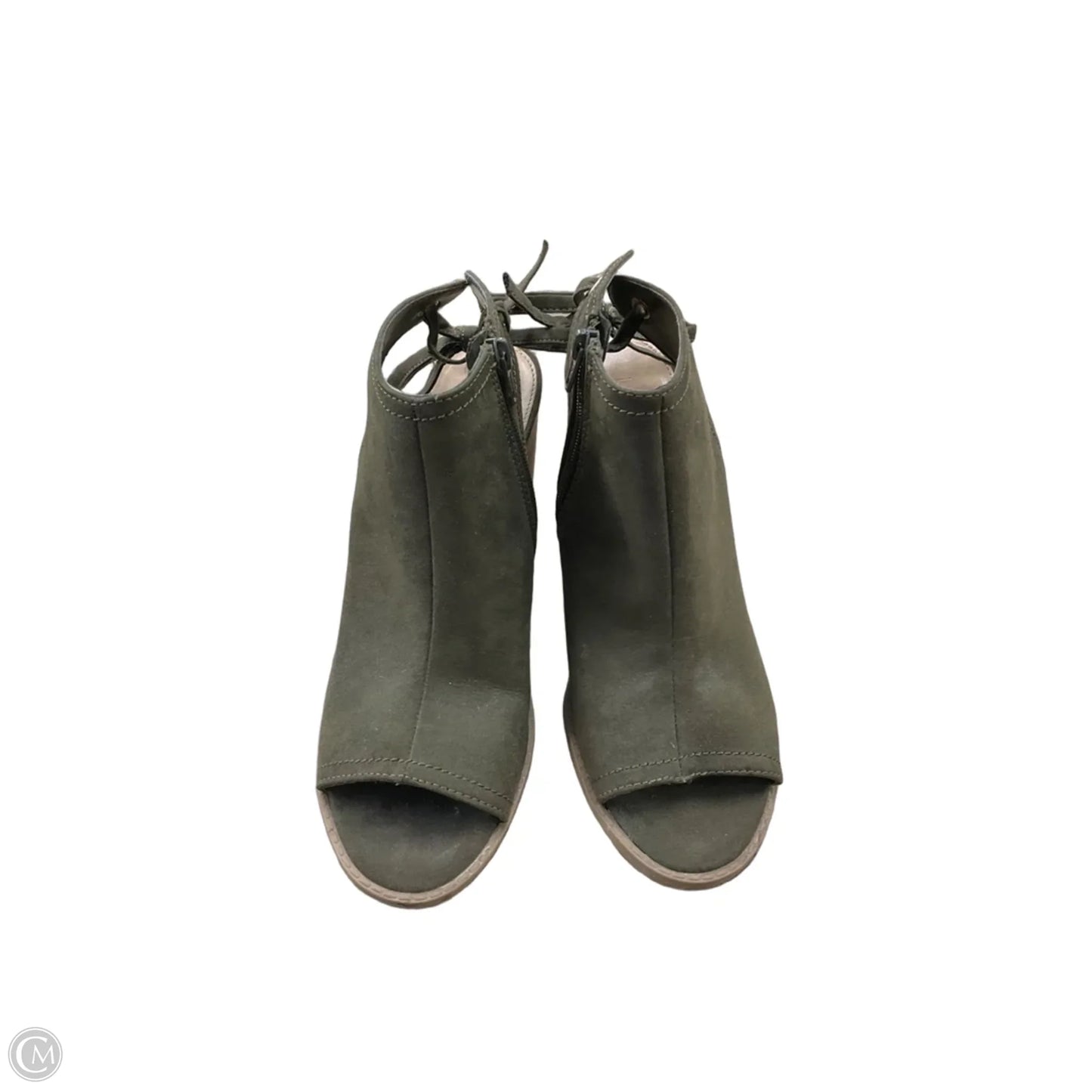 Shoes Heels Block By Lc Lauren Conrad In Green, Size: 9.5