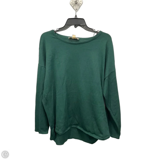 Top Long Sleeve By Michael By Michael Kors In Green, Size: 1x