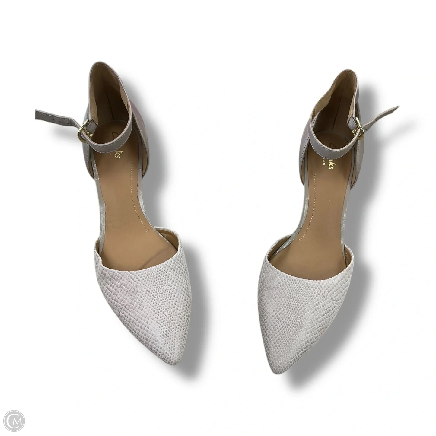 Shoes Heels Stiletto By Clarks In Tan, Size: 8.5