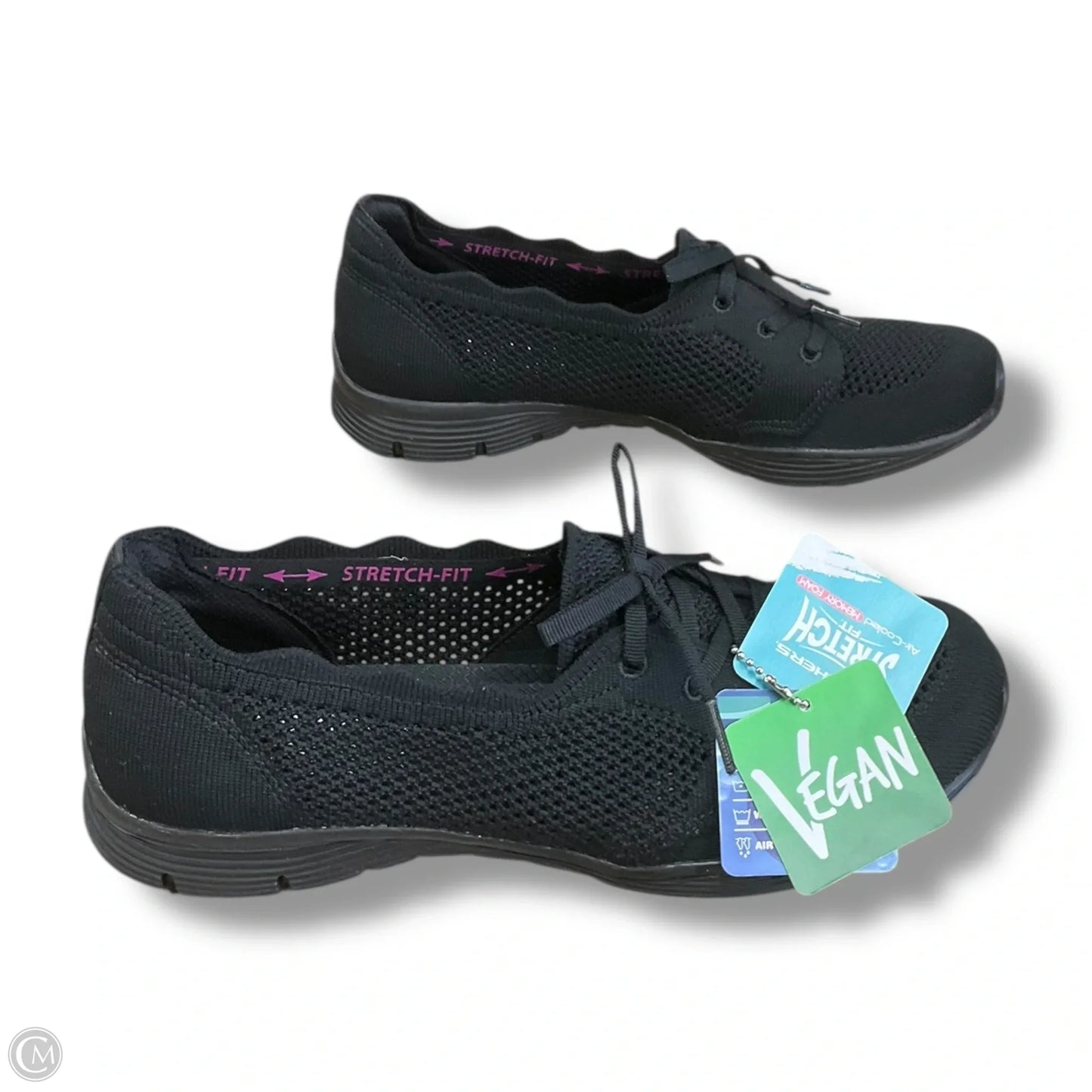 Shoes Sneakers By Skechers In Black, Size: 9