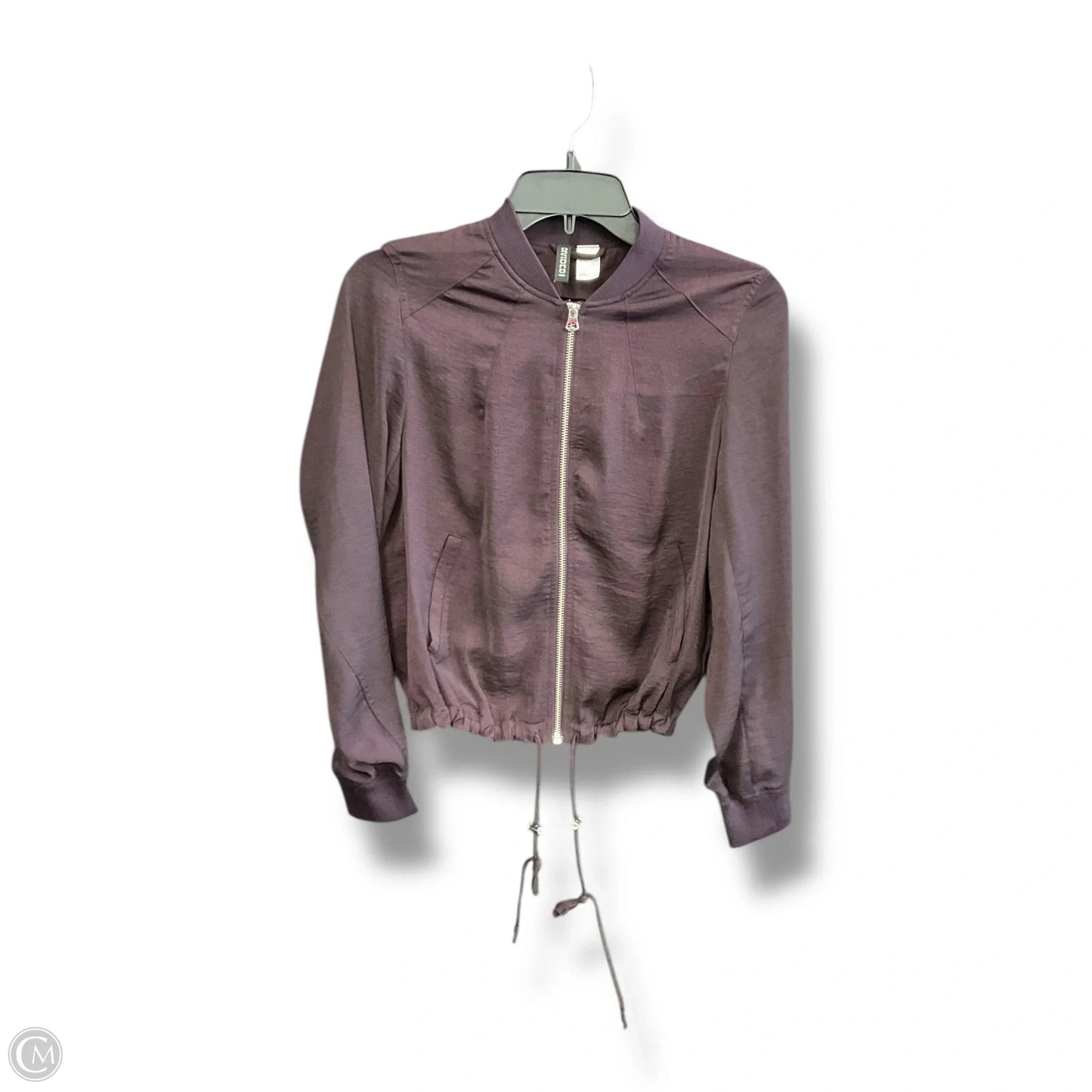 Jacket Shirt By Divided In Purple, Size: 4