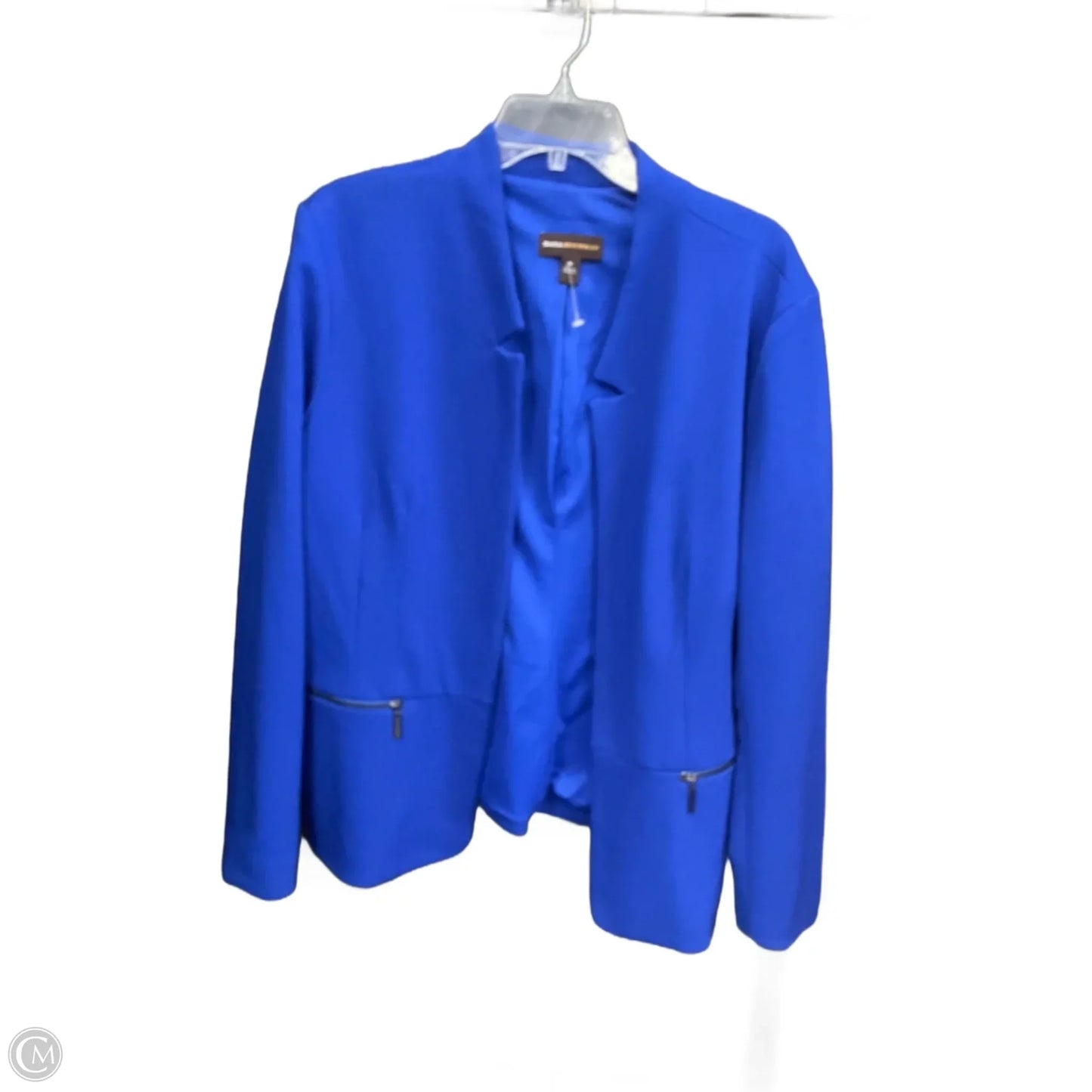 Blazer By Dana Buchman In Blue, Size: 16