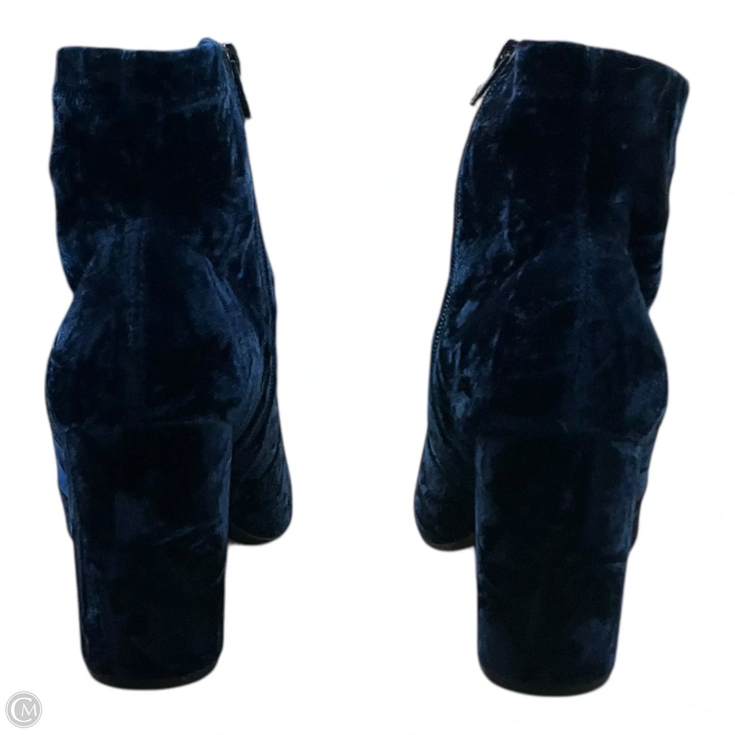 Boots Ankle Heels By Lane Bryant In Blue, Size: 10