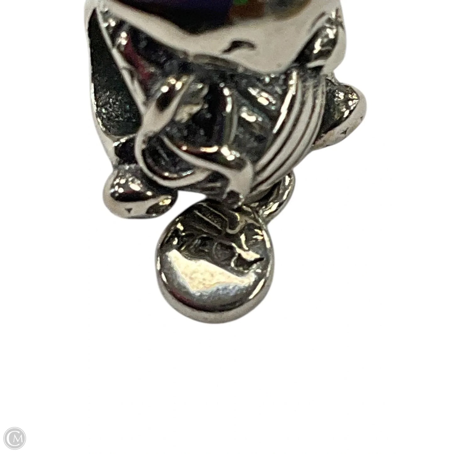 Necklace Charm By Pandora, Size: Small ; kitten with yard ball charm