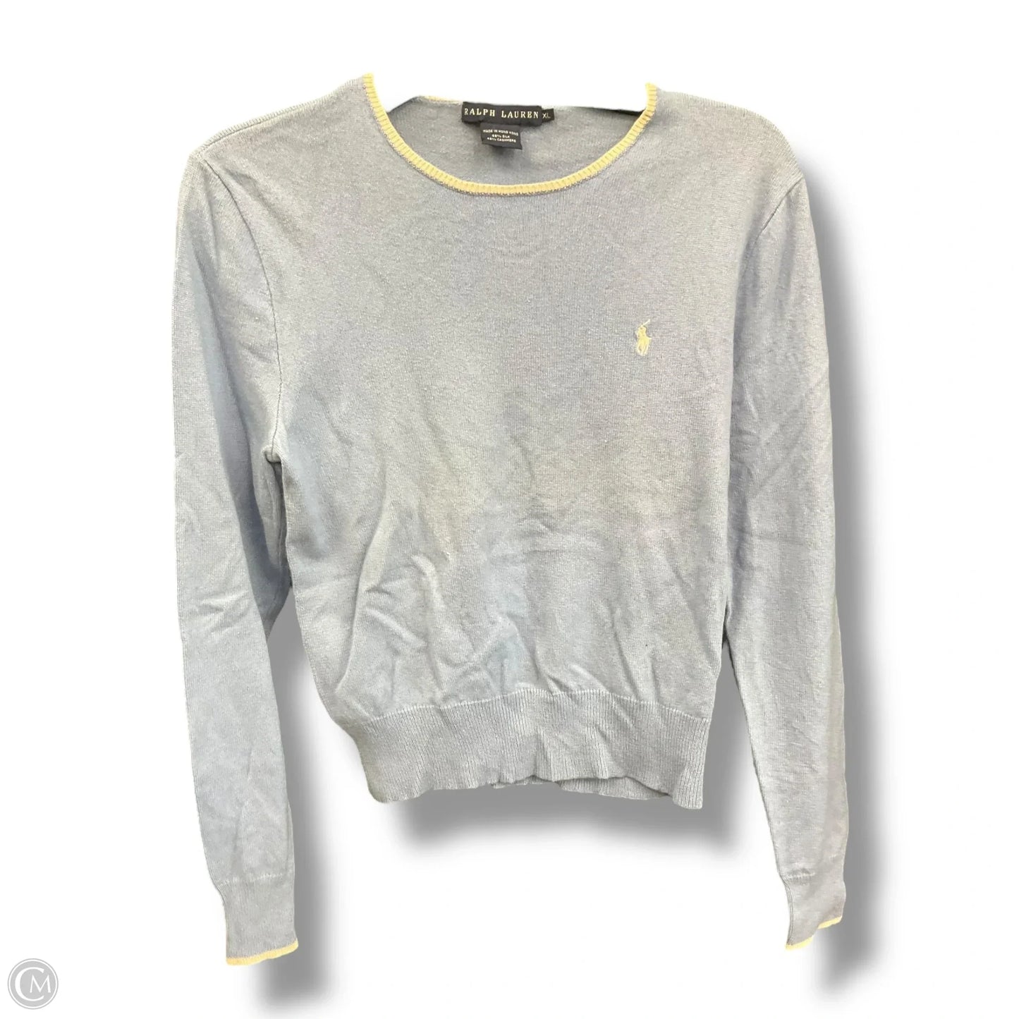 Sweater By Ralph Lauren In Blue, Size: Xl