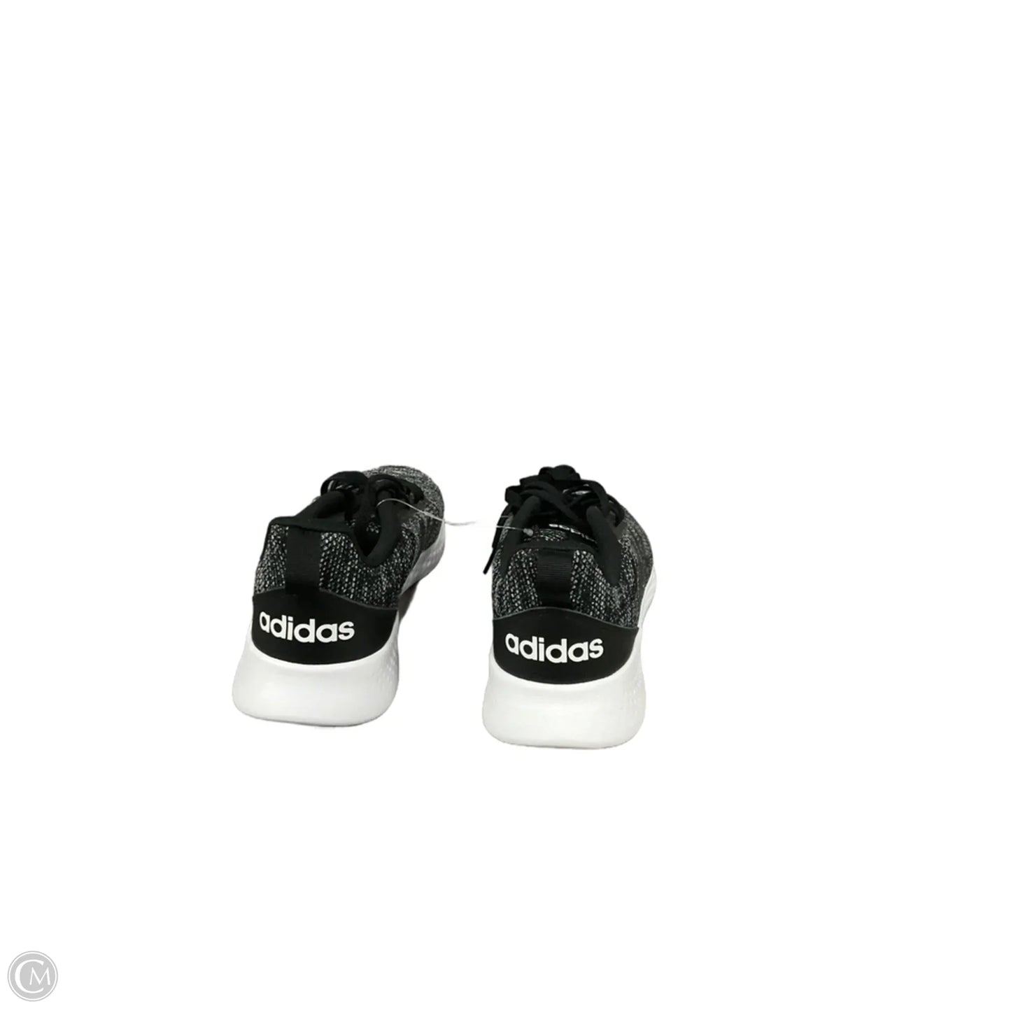 Shoes Athletic By Adidas In Black & Grey, Size: 8.5