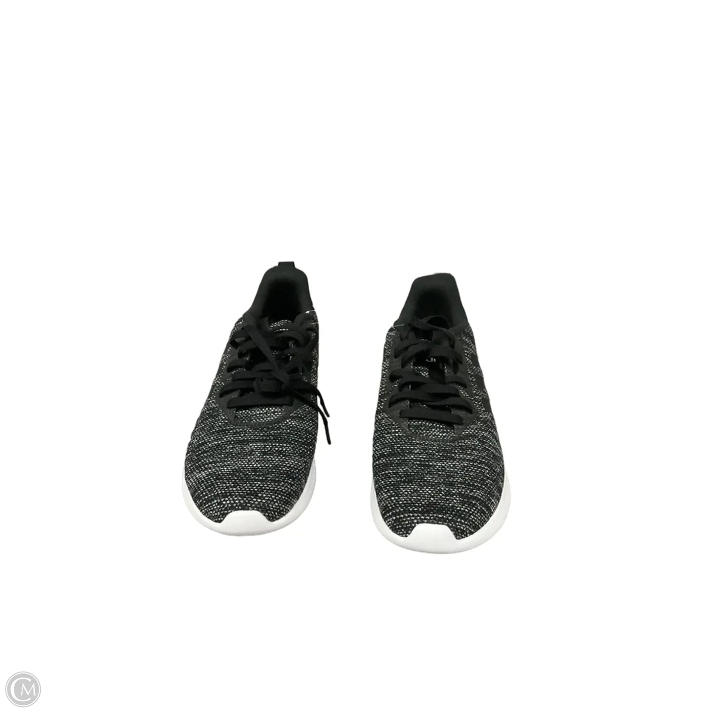Shoes Athletic By Adidas In Black & Grey, Size: 8.5