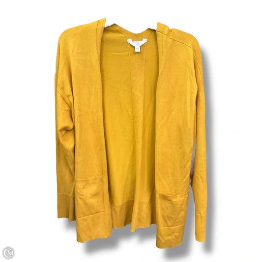Cardigan By Time And Tru In Yellow, Size: L