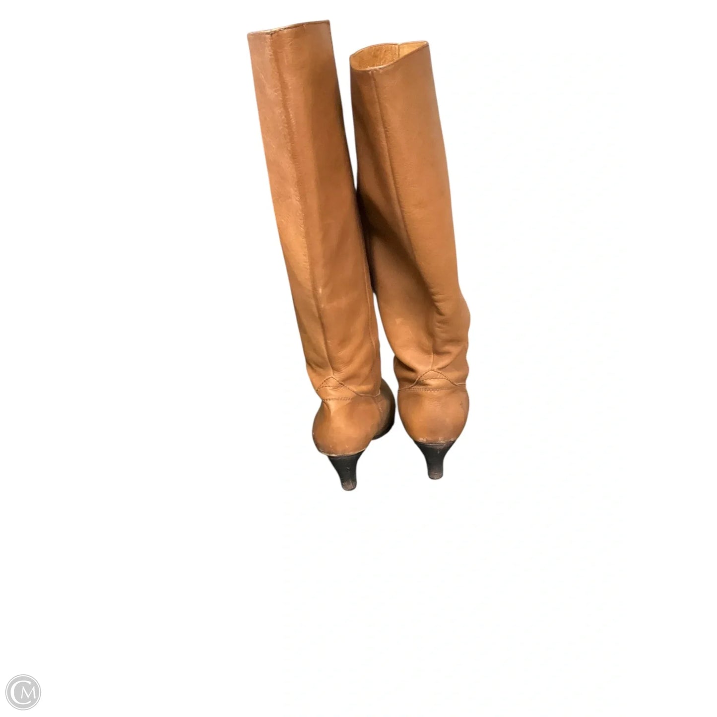 Boots Designer By Frye In Brown, Size: 9
