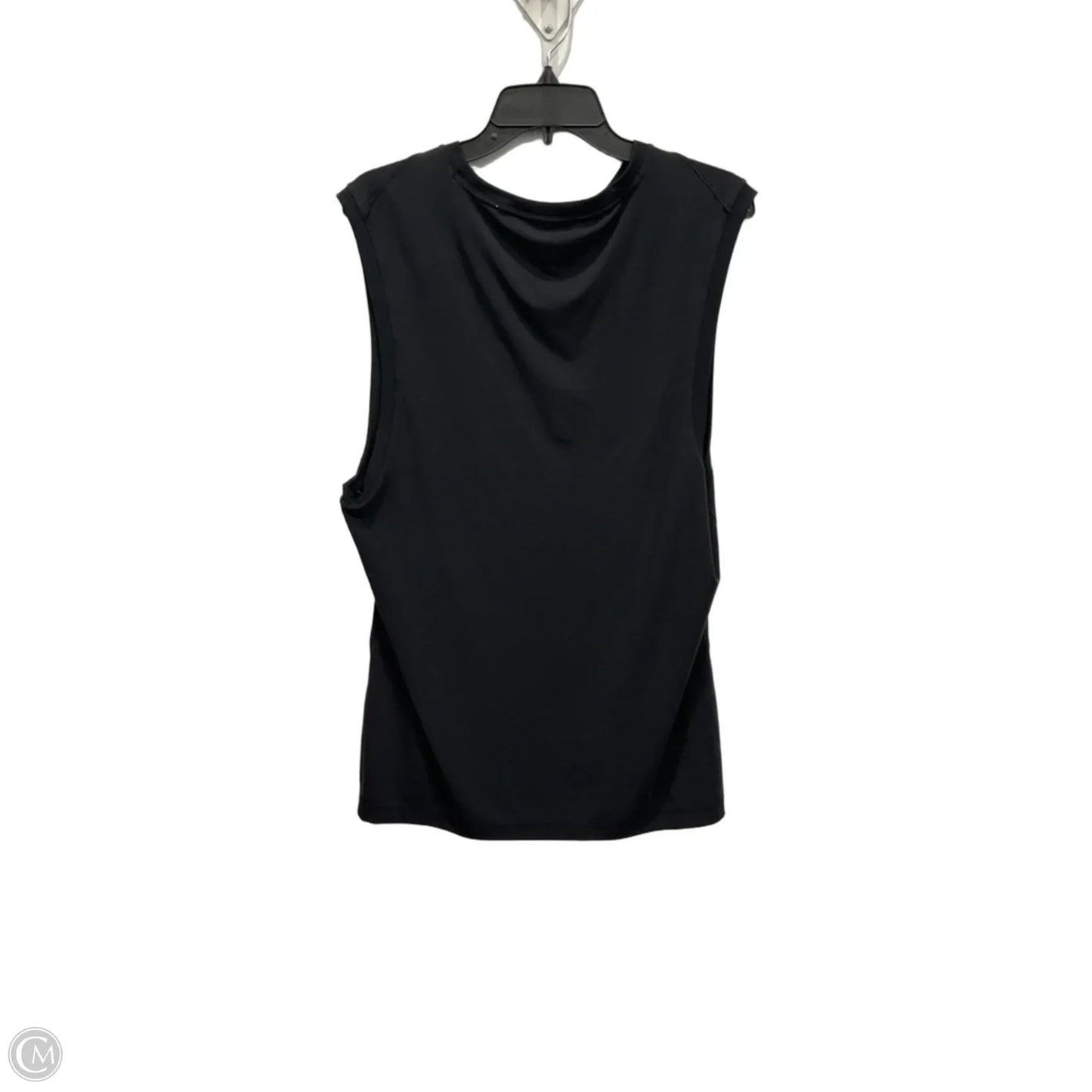 Athletic Tank Top By Nike In Black, Size: L