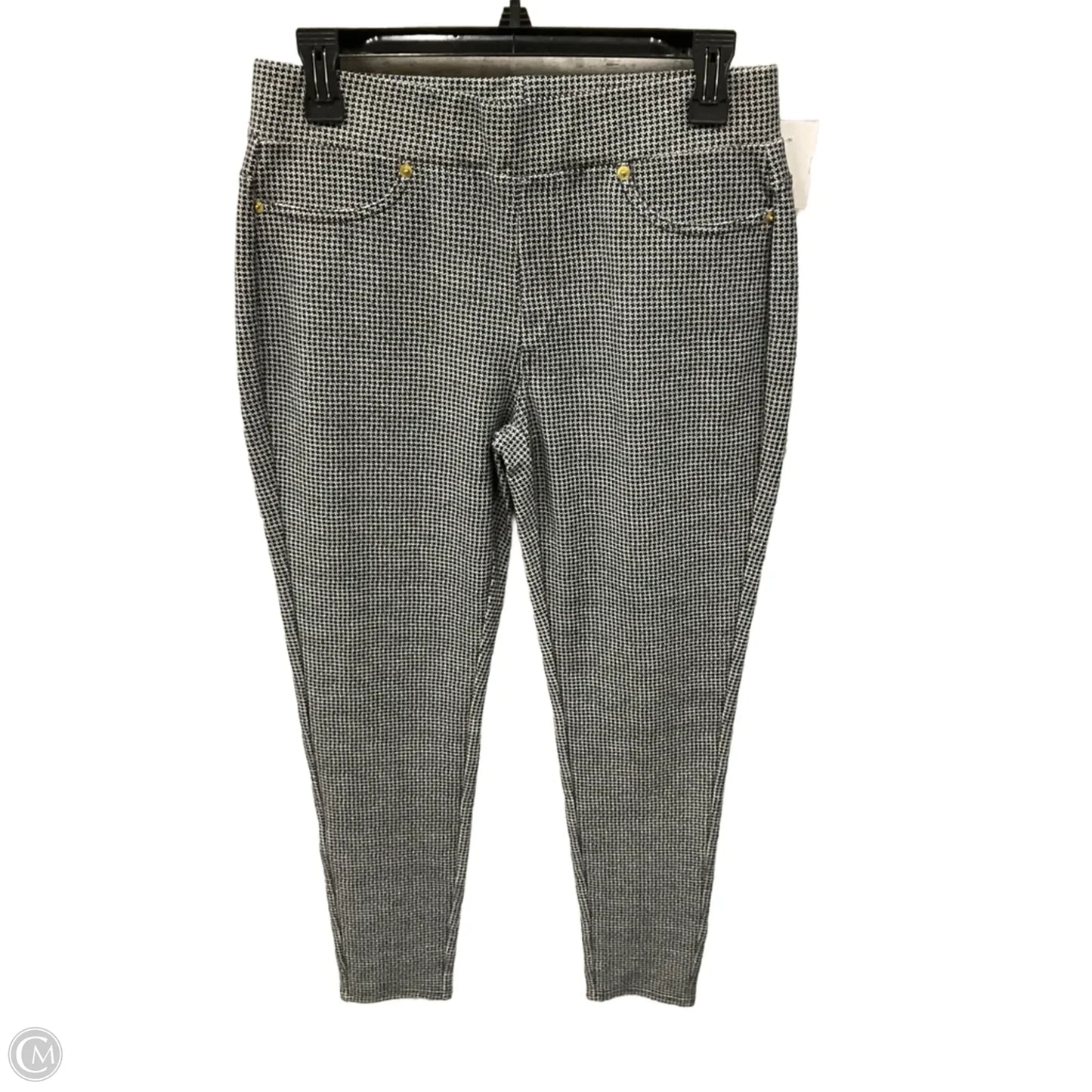 Pants Leggings By Michael By Michael Kors In Black & White, Size: M