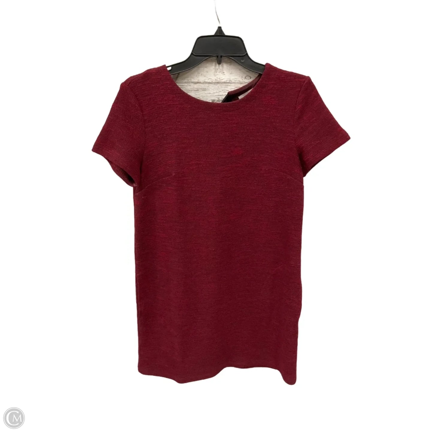 Dress Casual Midi By Loft In Red, Size: 4