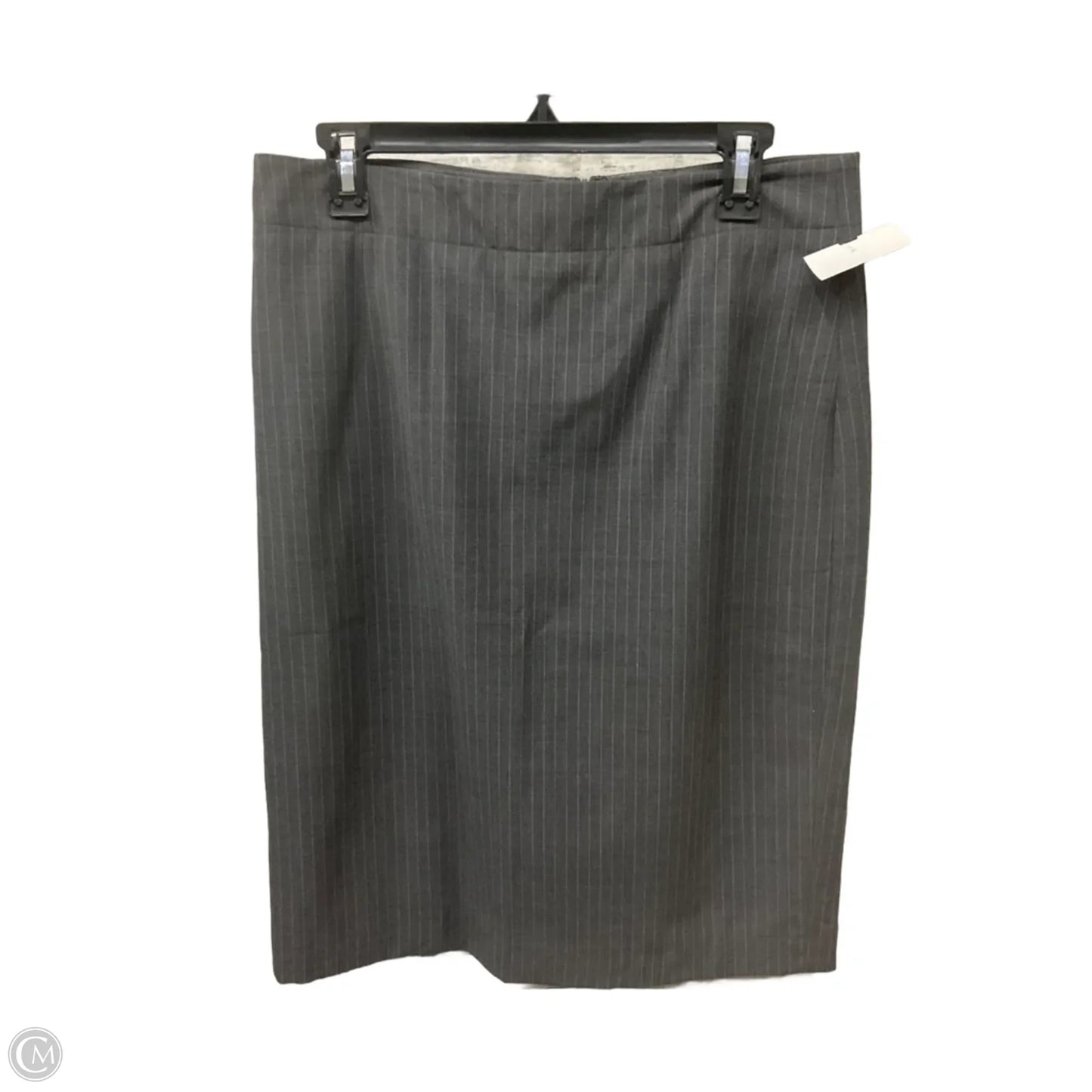 Skirt Midi By Banana Republic In Grey, Size: 10