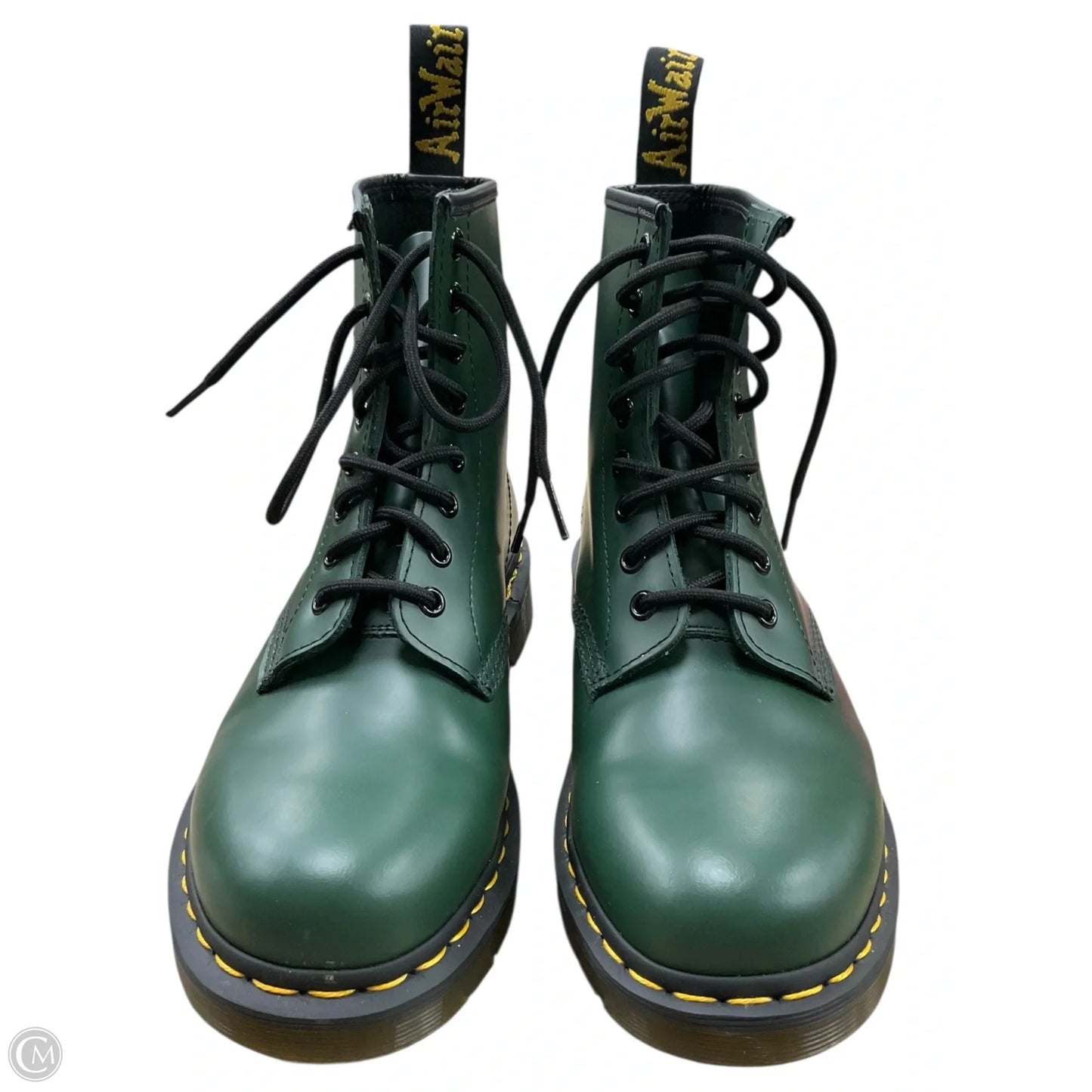 Boots Combat By Dr Martens In Green, Size: 10