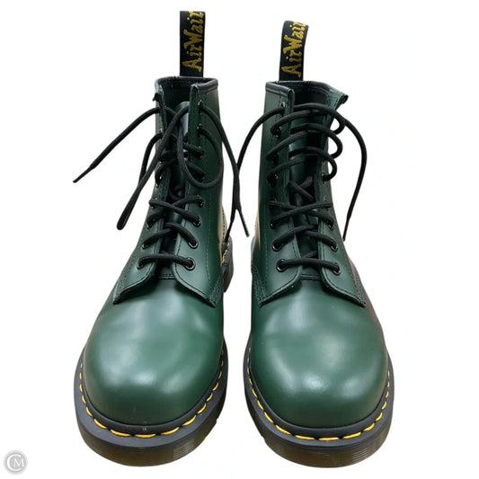 Boots Combat By Dr Martens In Green, Size: 10