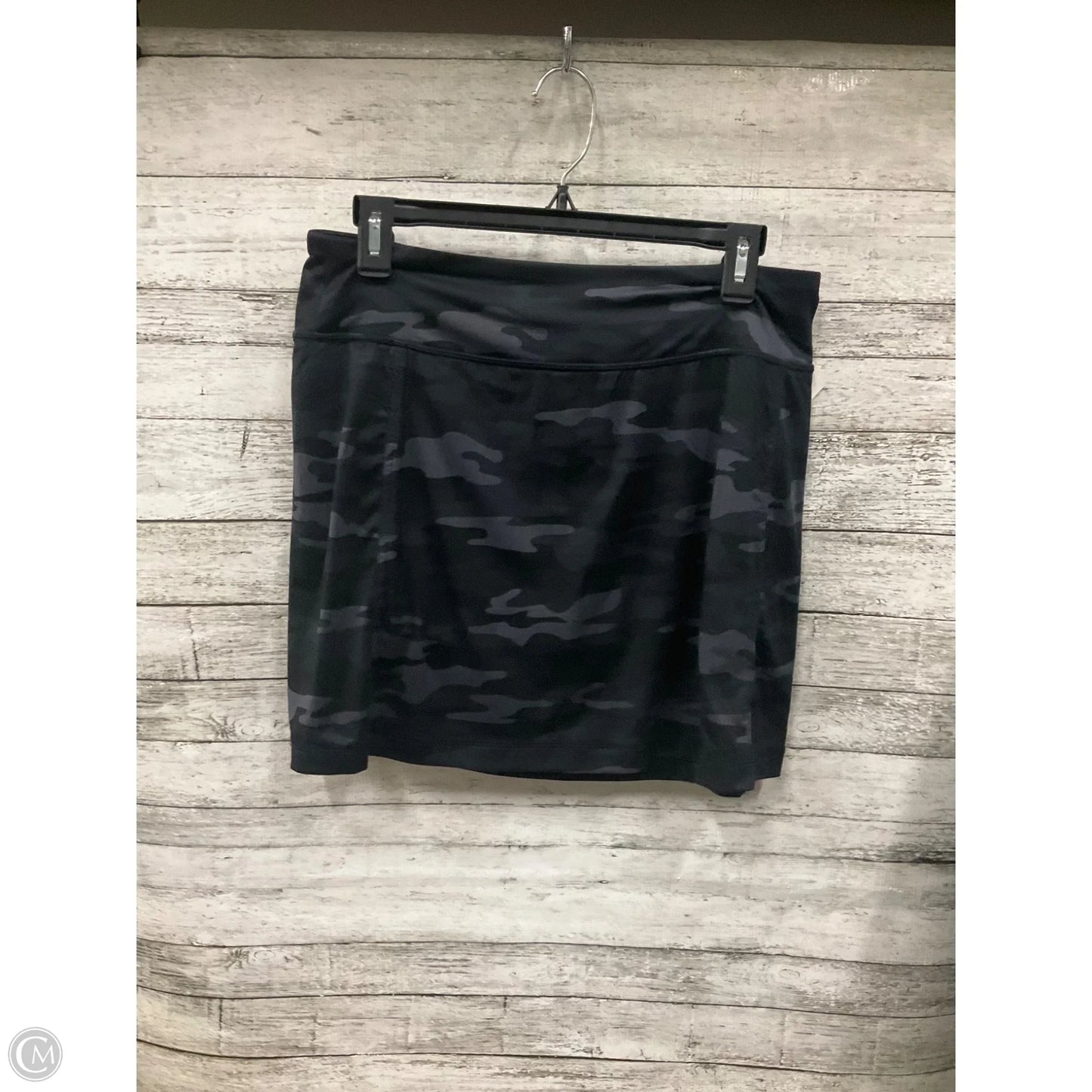 Athletic Skort By J. Jill In Black & Grey, Size: S