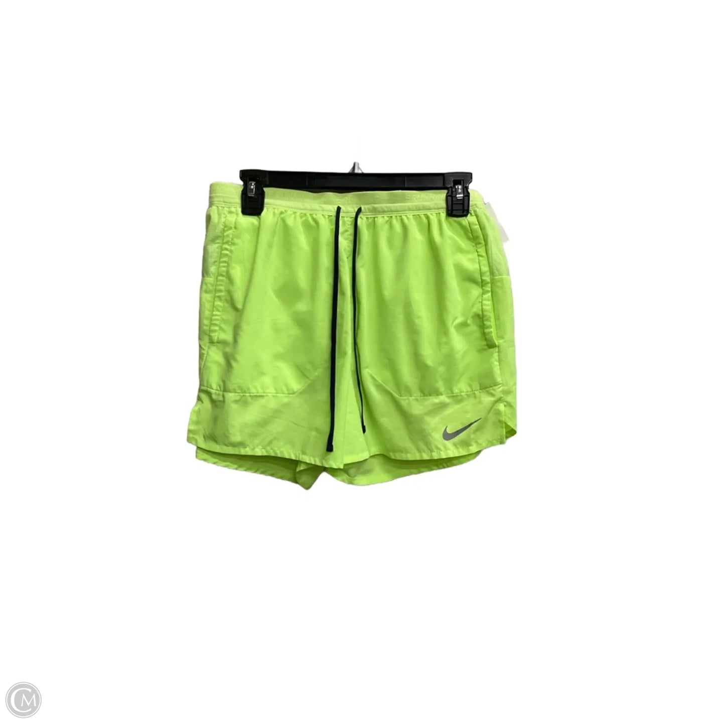 Athletic Shorts By Nike In Chartreuse, Size: M