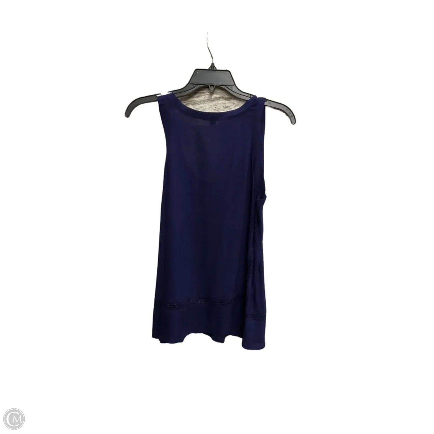 Top Sleeveless By Ella Moss In Navy, Size: Xs