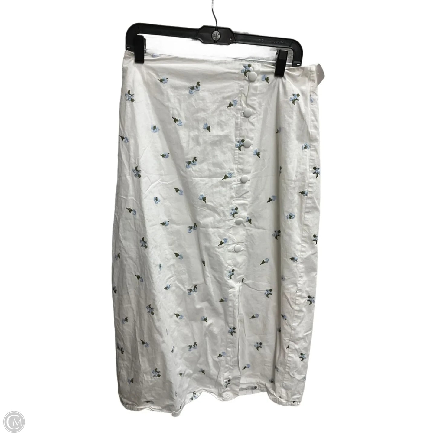 Skirt Maxi By Lucy Paris In White, Size: L