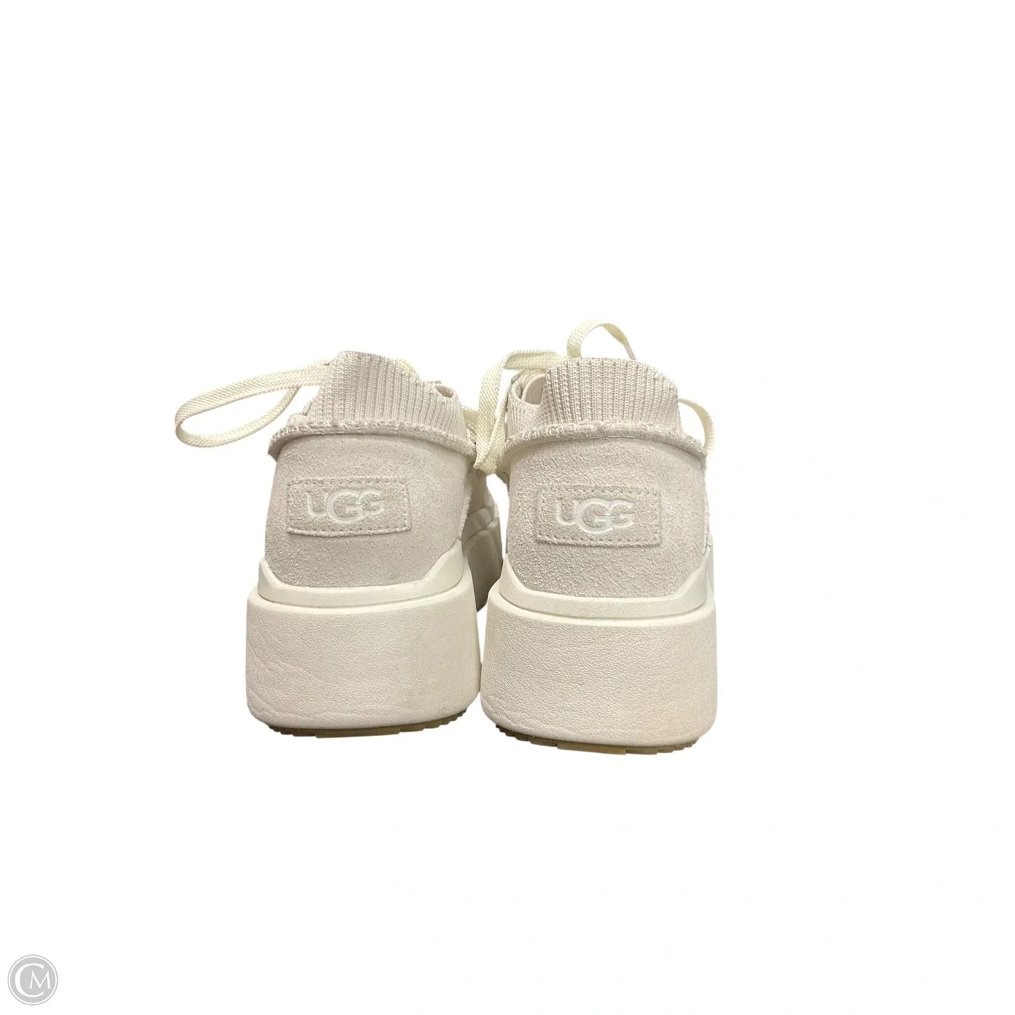 Shoes Designer By Ugg In Cream, Size: 7.5
