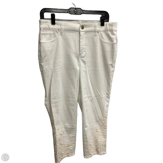 Pants Chinos & Khakis By Chicos In White, Size: 8