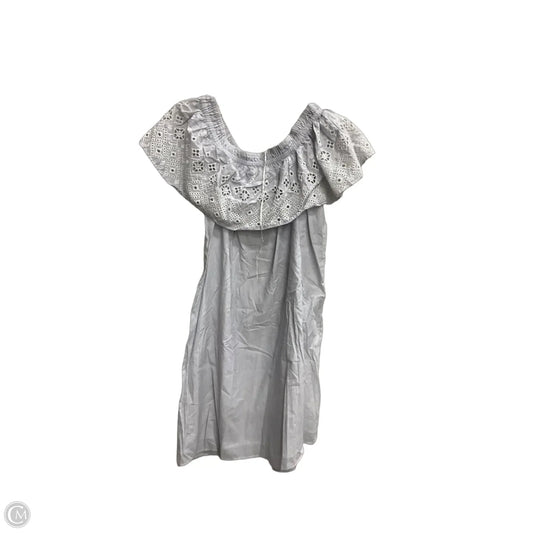 Dress Casual Midi By Loft In Blue, Size: S