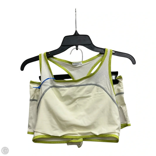 Swimsuit Luxury Designer By Burberry In Cream & Green, Size: L