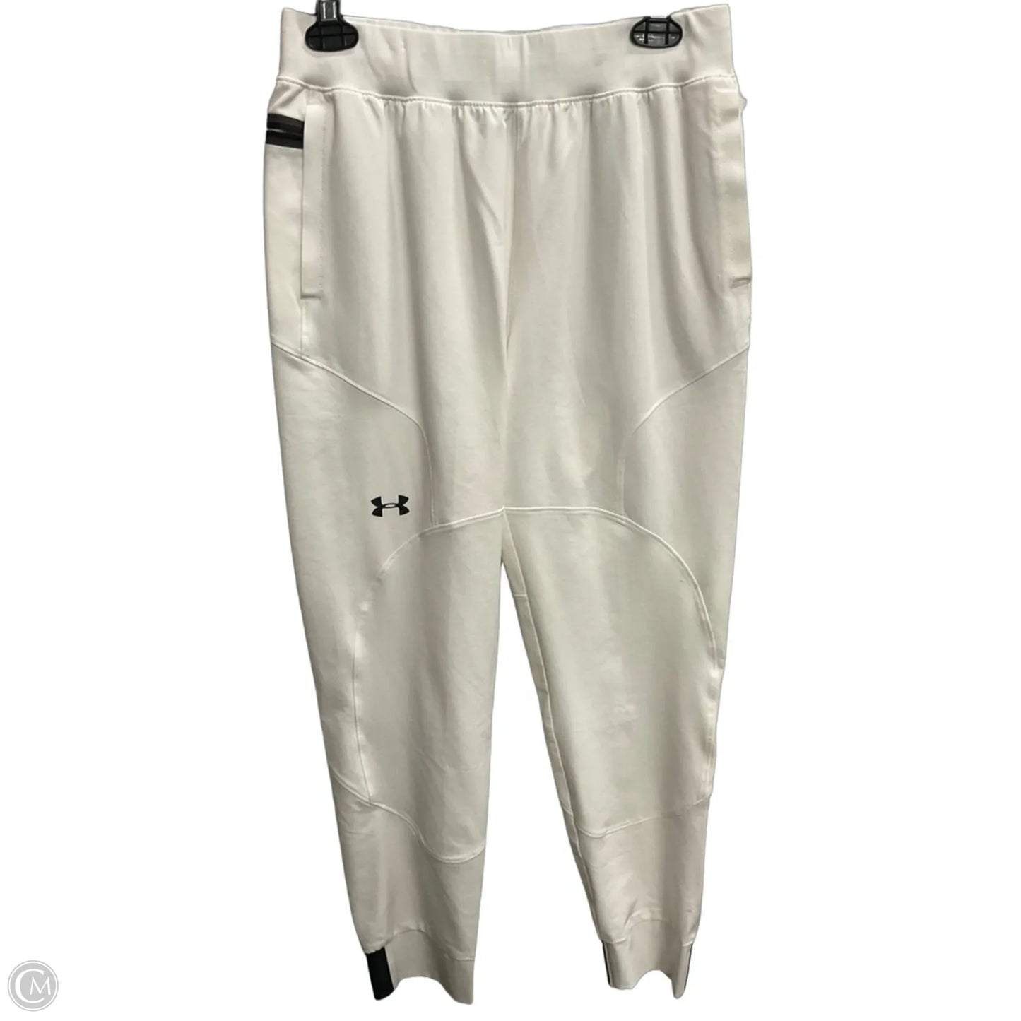 Athletic Pants By Under Armour In White, Size: Sp