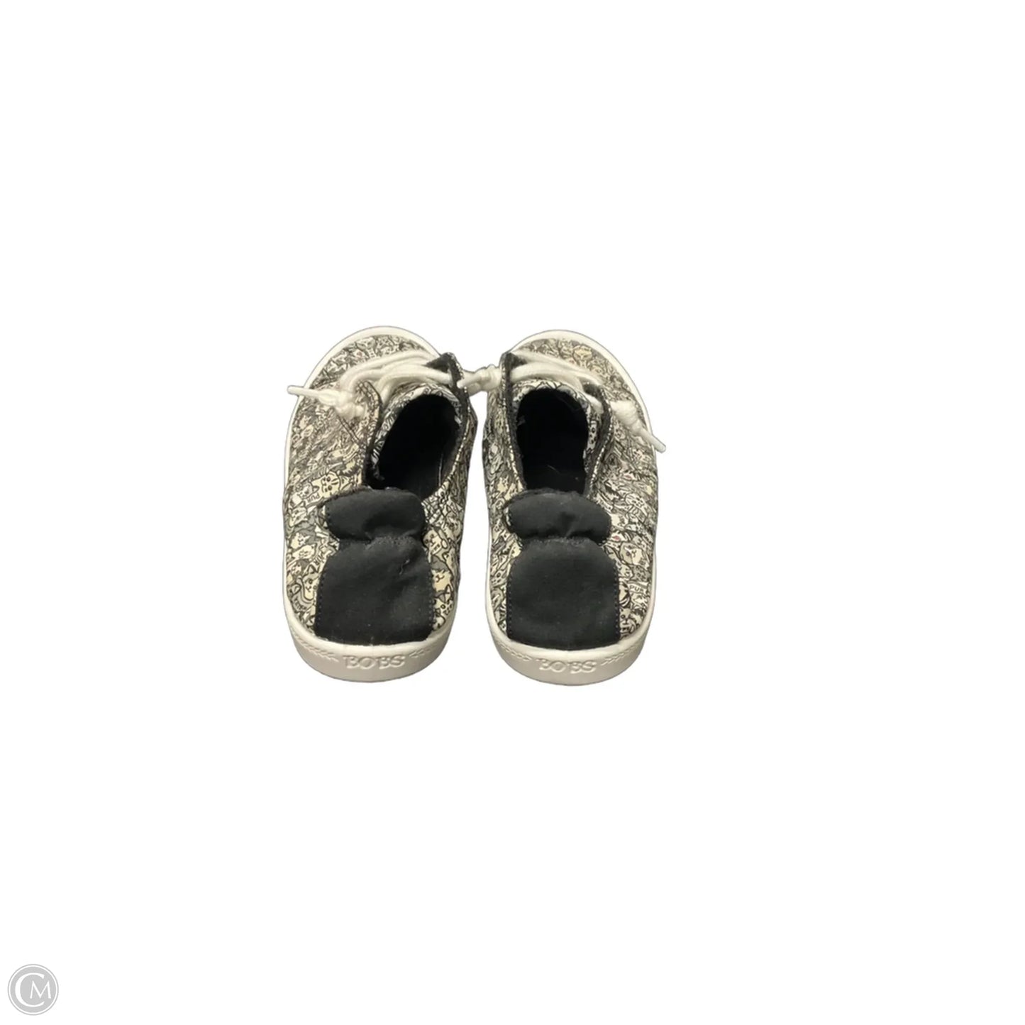 Shoes Sneakers By Skechers In Black & Cream, Size: 8.5