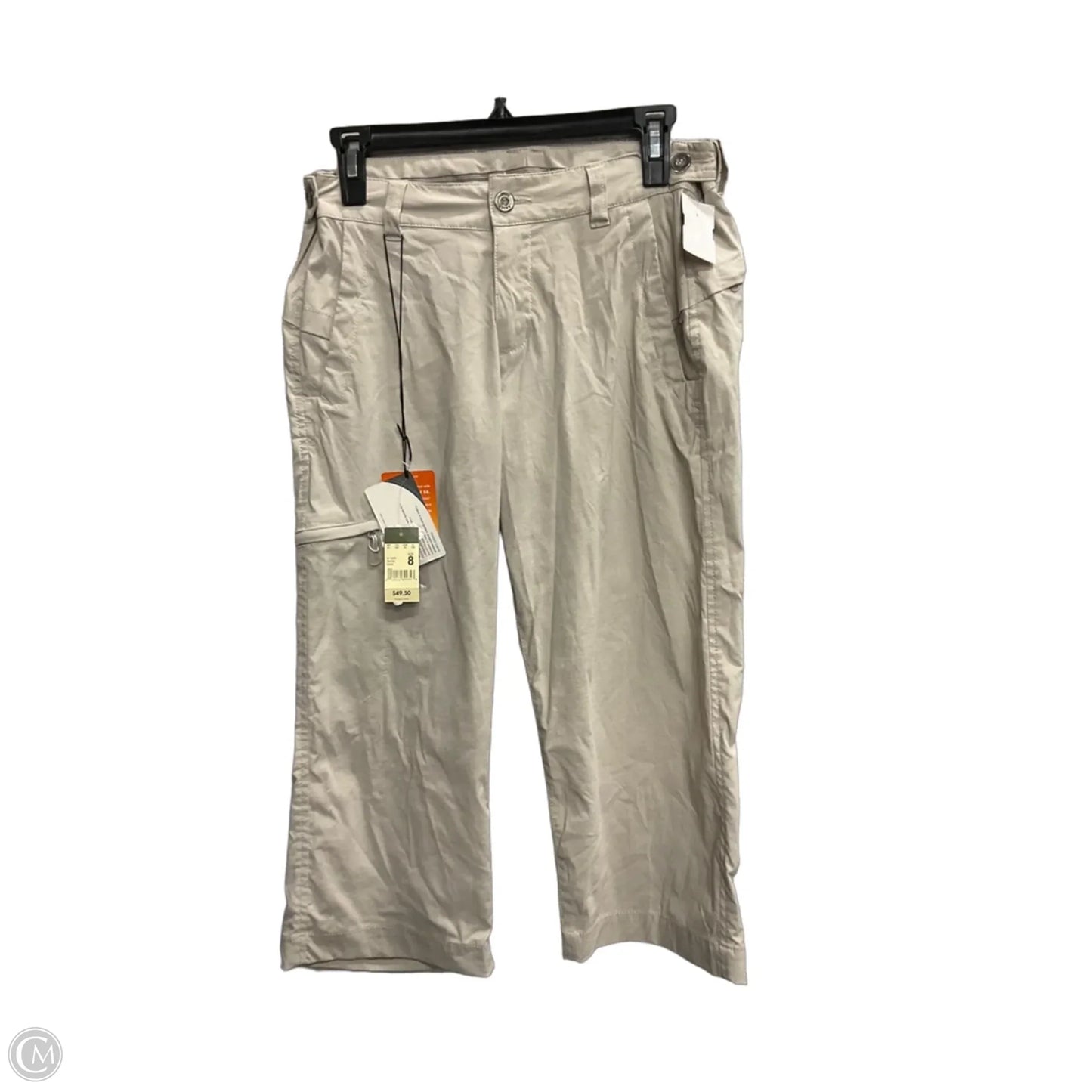 Capris By Eddie Bauer In Beige, Size: 8