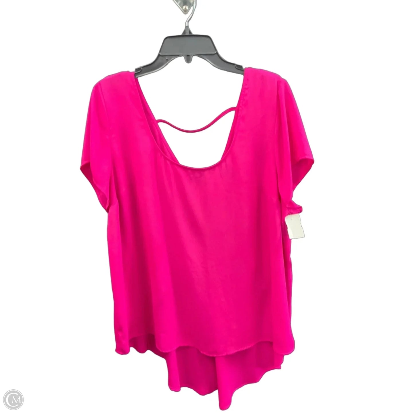 Top Short Sleeve By Torrid In Pink, Size: 2x