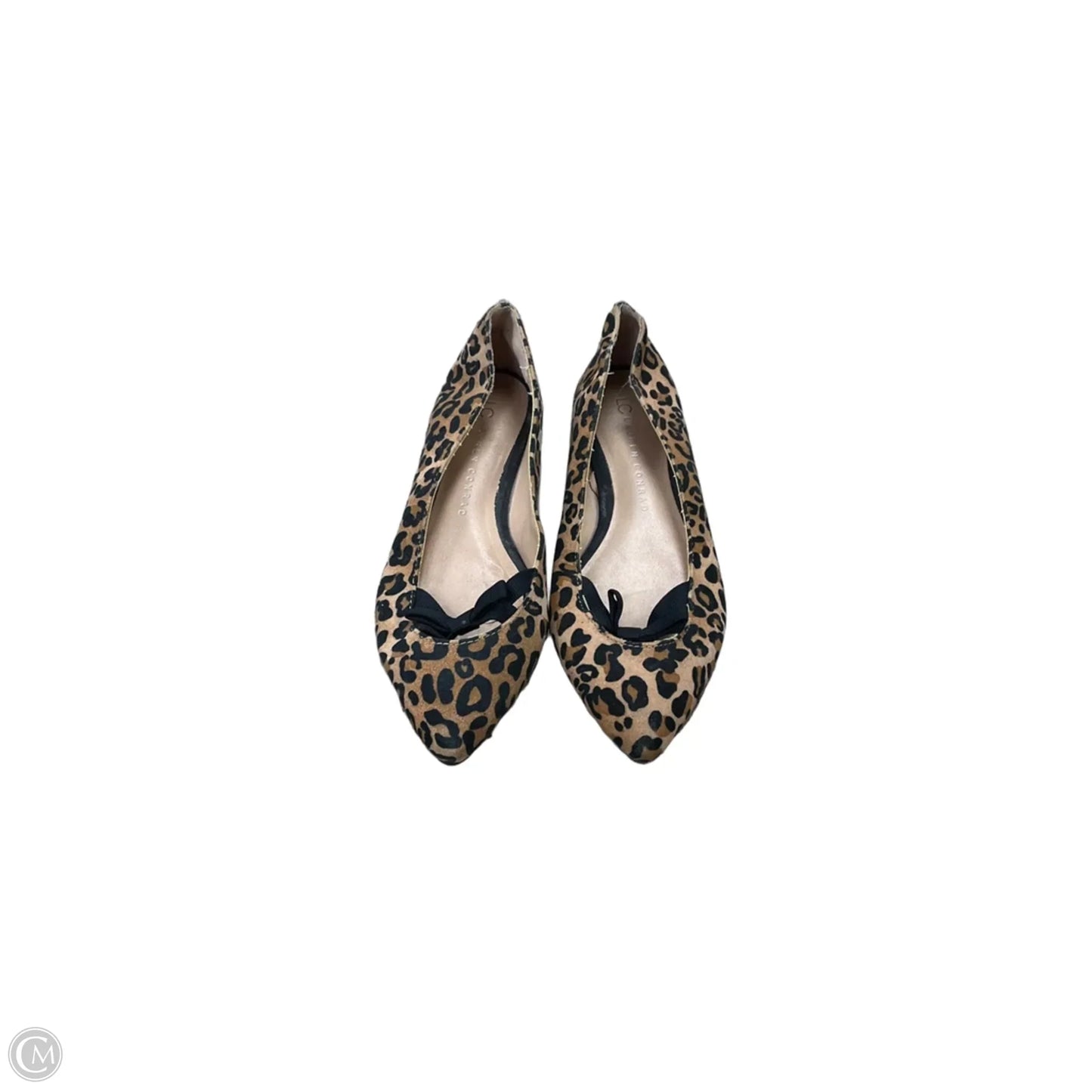 Shoes Flats By Clothes Mentor In Animal Print, Size: 6.5