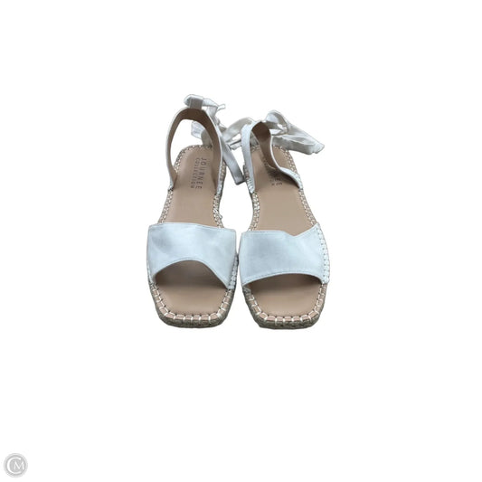 Sandals Flats By Journee In Ivory, Size: 9.5