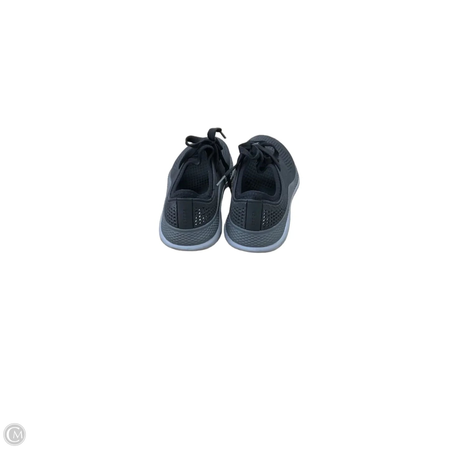 Shoes Sneakers By Crocs In Black, Size: 9