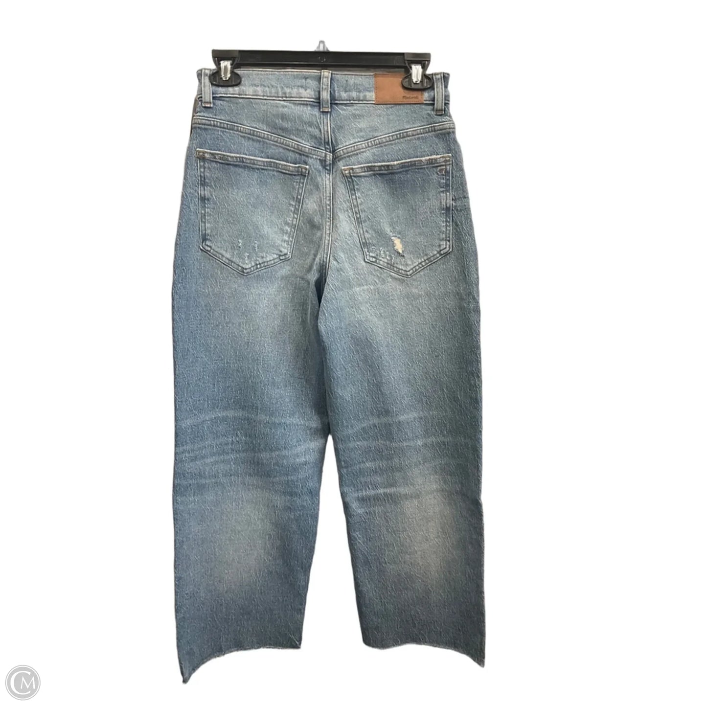 Jeans Wide Leg By Madewell In Blue Denim, Size: 6