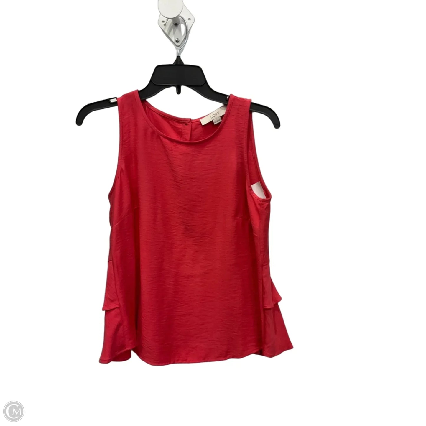 Top Sleeveless By Loft In Red, Size: Xs