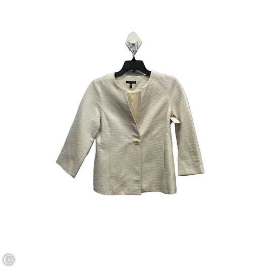 Blazer By Eileen Fisher In Cream, Size: Sp