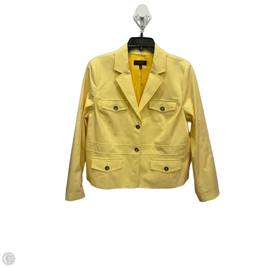 Blazer By Talbots In Yellow, Size: M
