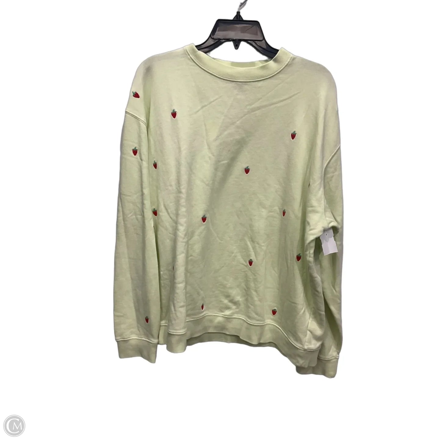Top Long Sleeve Designer By Kate Spade In Green, Size: M