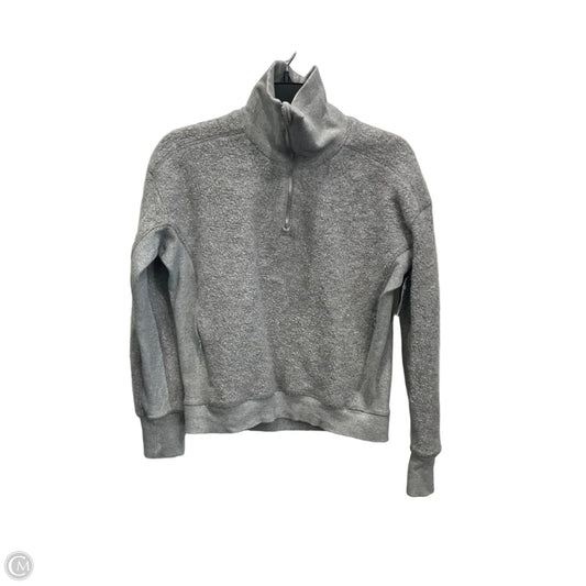 Athletic Sweatshirt Collar By Lululemon In Grey, Size: S