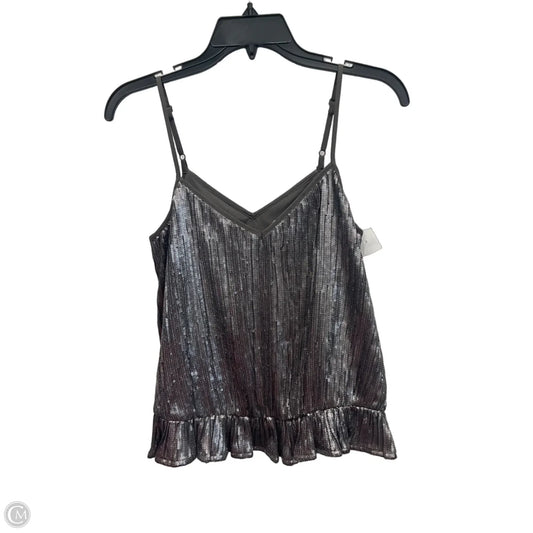 Top Sleeveless By Anthropologie In Grey, Size: Xs