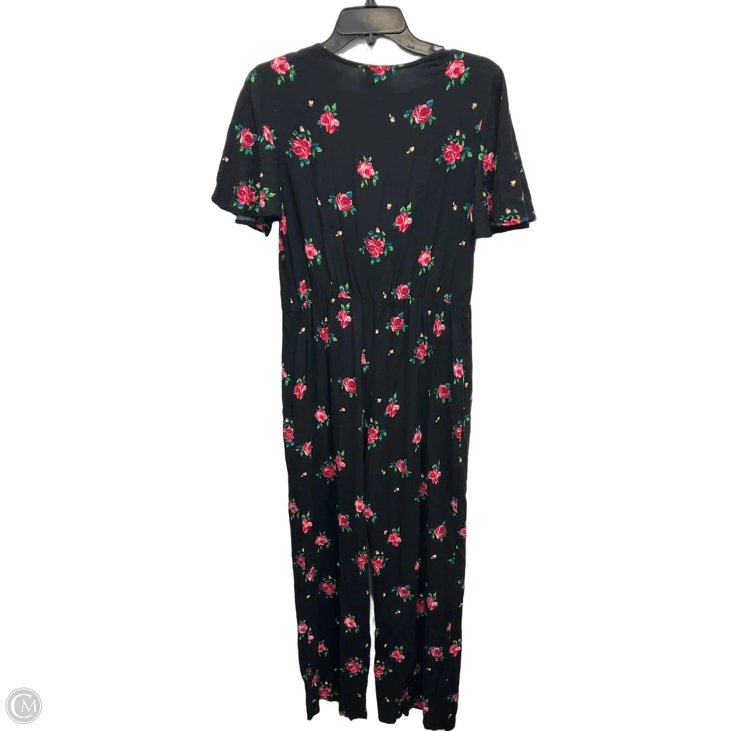 Jumpsuit By Clothes Mentor In Floral Print, Size: L