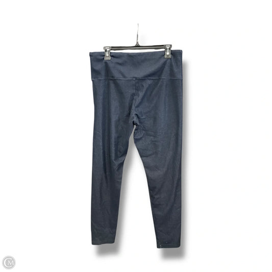 Athletic Leggings By Intro In Navy, Size: L